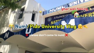 Numl University Hyderabad tour  Pido university vani vlogs [upl. by Hareemas283]