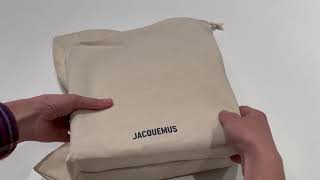 Jacquemus Le Chiquito mini bag Unboxing [upl. by Orofselet]