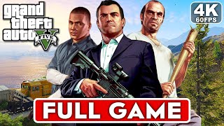 GTA 5 Gameplay Walkthrough FULL GAME 4K 60FPS  No Commentary [upl. by Moreno]