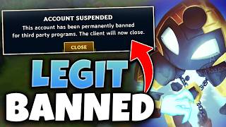 MY 100 WIN RATE XERATH ACCOUNT JUST GOT BANNED REPORTED TOO MANY TIMES [upl. by Fowle]