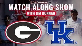 Georgia vs Kentucky  Watch Along Show with Jim Donnan [upl. by Emelen]