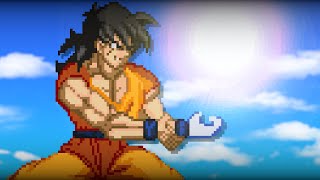 Yamcha’s “Extra” Large Spirit Ball Sprite Animation [upl. by Idonna484]