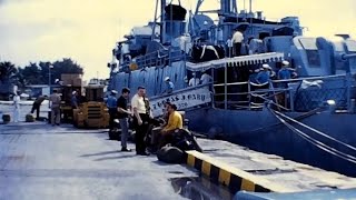 USS Thomas J Gary DER326 JulOct 1969 On Med Cruise With USS Atakapa ATF149 amp USS Galveston CLG3 [upl. by Nahor]