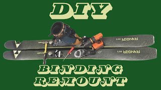 DIY Binding Remount  How to Save 100 [upl. by Anaibaf496]