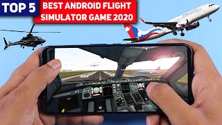 Best Flight Simulator For Android 2021  Best android flight simulator games [upl. by Ellirehs]