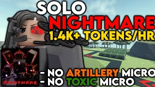 BEST Solo TB Nightmare Strategy UPDATED  Tower Defense X [upl. by Sykes]