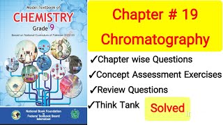 Uni 19 Chromatography  Solved concept assessment and review questions Knowledge Academy [upl. by Zinnes]