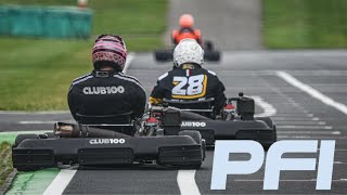 Club100  BUKC  PFI Raceway  Kart Tester POV [upl. by Calle848]