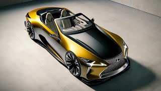 2025 Lexus LC 500 Convertible A Blend of Luxury and Performance in One Elegant Package [upl. by Dymphia]