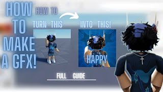 GFX profile picture tutorial on roblox full guide [upl. by Jackie]