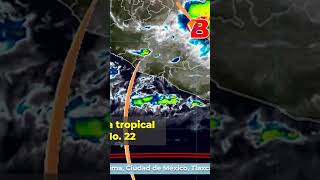 Frente frío 2 se aproxima a México [upl. by Avruch382]