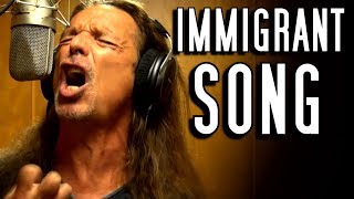 Led Zeppelin  Immigrant Song  cover  Ken Tamplin Vocal Academy [upl. by Llien]