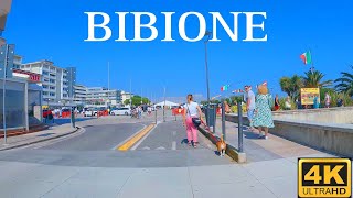 Bibione Italy Cycling from Pineda to Beach Center [upl. by Adela]