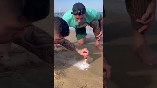 Something found in beach shortsvideo [upl. by Gerick]