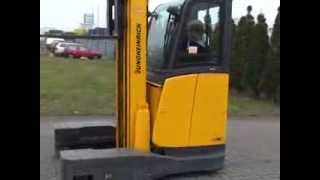 EL4707  2500 kg used Jungheinrich ETVQ 25 Electro 4 way forklift from 2005 [upl. by Aniakudo]