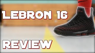 Nike Lebron 16 Test  deutsches Review  NEW GOAT [upl. by Nodarb704]