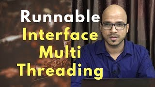 133 Multithreading using Runnable Interface [upl. by Mcquillin435]