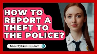 How To Report A Theft To The Police  SecurityFirstCorpcom [upl. by Allis984]