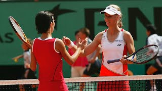 Anastasia Myskina vs Elena Dementieva 2004 Roland Garros Final Highlights [upl. by Jeth167]