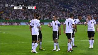 Deutschland vs Österreich 62 Alle Tore Highlights EMQuali 020911 HD [upl. by Navert551]