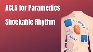 ACLS  Shockable rhythm  Paramedic Lectures [upl. by Orabel]