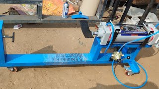 new tyre press machine  tyre changer machine price  air cylinder repair tyre subscribe shorts [upl. by Diaz]