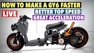 GY6 Engine Performance Mods 125cc  232cc [upl. by Malvie]