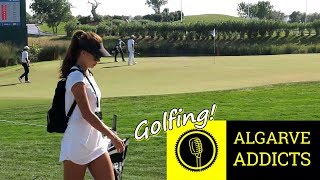 Golf Vlogging the Portugal Masters in Vilamoura Algarve [upl. by Kamaria367]