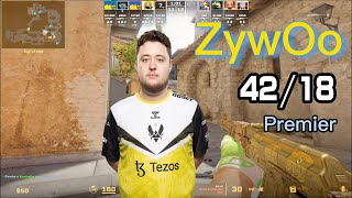 ZywOo INFERNO POV （4218）Premier ￨4 Quadro Kills￨ CS2 INFERNO POV Jan 09 2024 [upl. by Elleon]