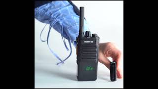 RETEVIS BluetoothCompatible High Power LongRange Two Way Radios [upl. by Smith]