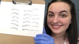 ASMR Microblading Your Eyebrows [upl. by Salomo]