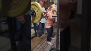 Lacey Chojnacki 475kg BSq x5 5thsetof5  CTHall 101024 [upl. by Ahsekim]