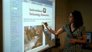 Annotate a website on the SMARTboard [upl. by Swanson]