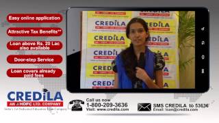 Student Interview  Renuka Deshmukh2  Credila Education Loan [upl. by Josey415]