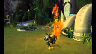 Ratchet and Clank 1 Walkthrough Part 8 Fort Krontos and Blarg Depot tour Guide [upl. by Nnylrebma]