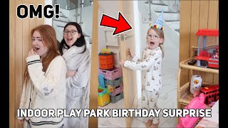 TRANSFORMING OUR HOUSE INTO AN INDOOR PLAY PARK FOR OUR SONS BIRTHDAY [upl. by Marie247]