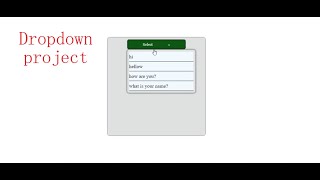 coding videos  Coding Ninjas Reactjs Dropdown Project [upl. by Niwred17]