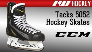 CCM 5052 Tacks Ice Hockey Skate Review [upl. by Grimona]