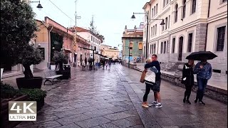 OLBIA ITALY  Relaxing Binaural Rain Walk 4K ASMR [upl. by Damour]