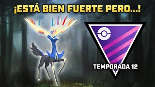 XERNEAS NIVEL 50 NO VA DE BROMA en LIGA MASTER SIN LÍMITE PERO  GBL PVP POKEMON GO [upl. by Amsirhc]