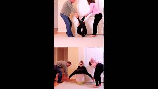 Insane Viral Flexibility TikTok  Anna McNulty amp Parents [upl. by Lennor622]