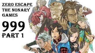 Zero Escape The Nonary Games 999 1 JPN Audio No Commentary How It All Started [upl. by Docia739]