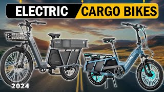 Best Electric Cargo Bikes  AliExpress  Cargo Bikes 2024 [upl. by Arramas]