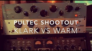 Pultec Shootout Warm Audio EQPWA Vs Klark Teknik EQPKT Shred Shed [upl. by Pat157]