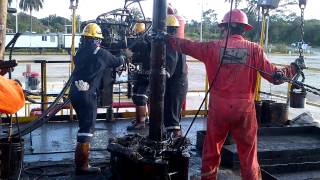 Workover Independence Rig 53 oil well chichimene [upl. by Ybrad861]