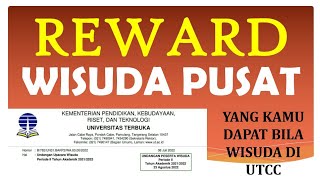 Reward Wisuda Pusat bagi Mahasiswa UT  Beruntung bagi Kamu yang Dapat Undangan Wisuda Pusat [upl. by Hendry183]