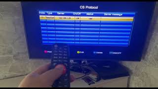 Receiver GTMEDIA V7TT with TVCAS4 newcamd [upl. by Dorraj]