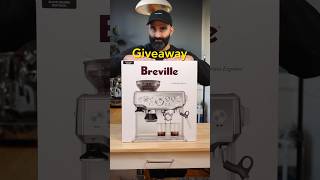 Breville barista express giveaway [upl. by Ellenar]