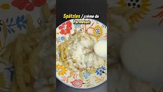 Une recette gourmande de Spätzle à la crème de Parmesan 😋 [upl. by Hannala]