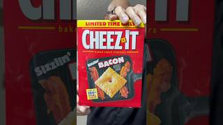 🥓 Sizzlin Bacon CheezIt cracker snacks 🧀 bacon cheese snacks cheezit foodie food America [upl. by Haram]